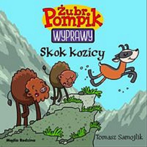 Okładka książki Skok kozicy / Tomasz Samojlik.