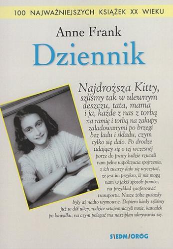 Okładka książki Dziennik / Anne Frank ; przekład Adam Zabokrzycki.