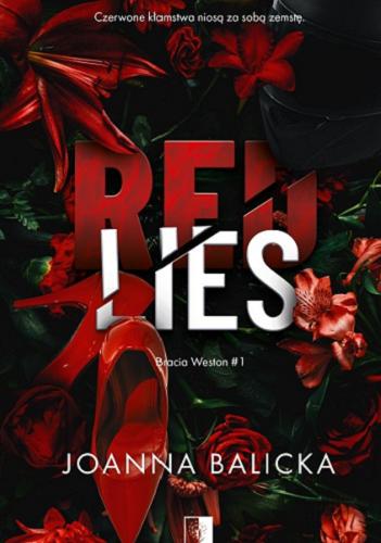 Okładka książki Red lies / Joanna Balicka.