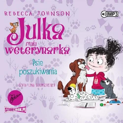 Okładka książki Psie poszukiwania [Dokument dźwiękowy] / Rebecca Johnson ; przekład: Marta Szelichowska.