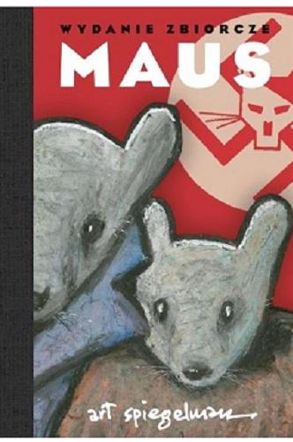 Okładka książki Maus : opowieść ocalałego / Art Spiegelman ; tłumaczenie Piotr Bikont.