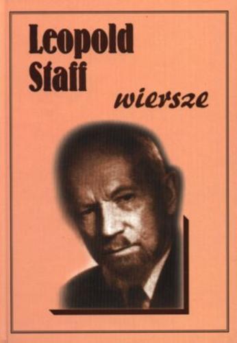 Okładka książki Wiersze / Leopold Staff.