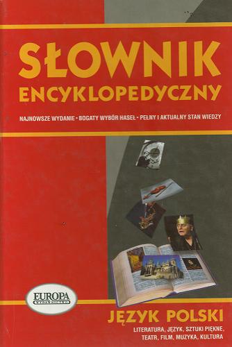 Okładka książki  Język polski : słownik encyklopedyczny  4