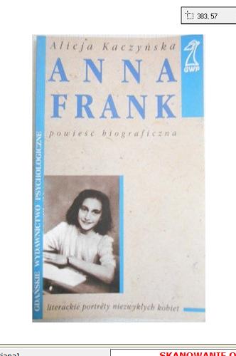 Okładka książki  Anna Frank : [powieść biograficzna]  1