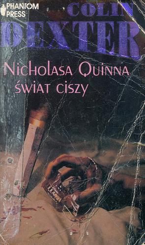 Okładka książki  Nicholasa Quinna świat ciszy  5