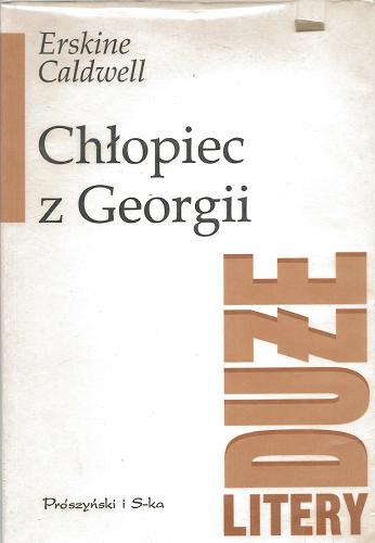 Okładka książki  Chłopiec z Georgii  2
