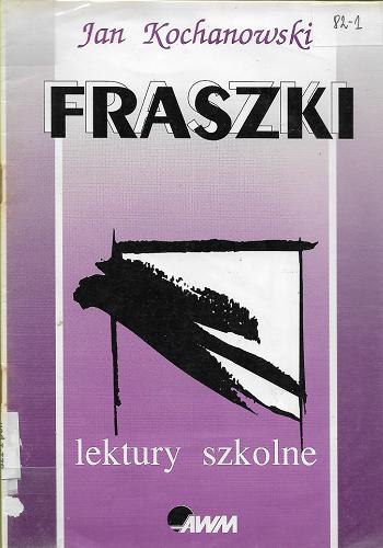 Okładka książki Fraszki / Jan Kochanowski.
