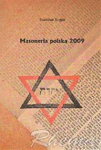 Okładka książki Masoneria polska 2009 / Stanisław Krajski.