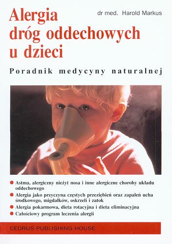 Okładka książki  Alergia dróg oddechowych u dzieci  1