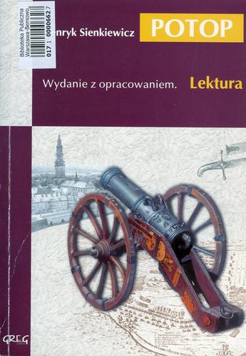 Okładka książki Potop / Henryk Sienkiewicz ; ilustracje Lucjan Ławnicki ; opracowanie Anna Popławska.