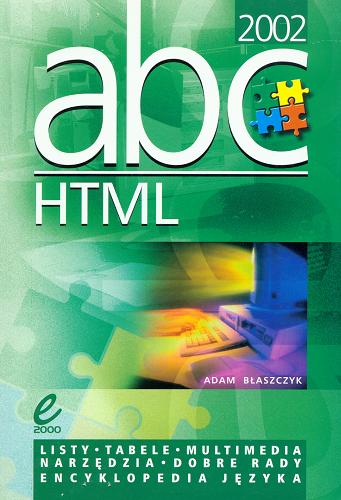 Okładka książki  ABC ... HTML 2001  1