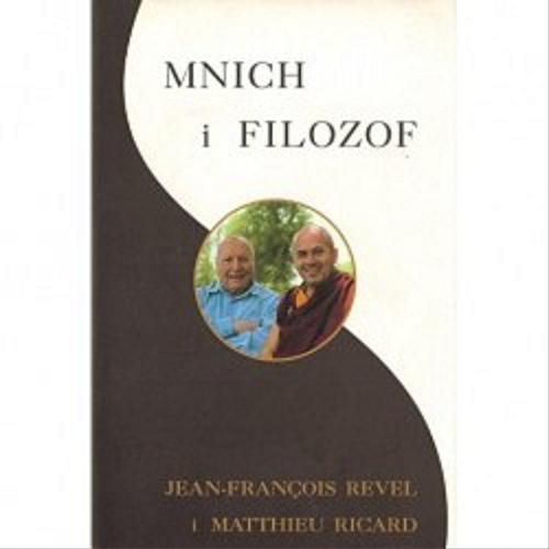 Okładka książki  Mnich i Filozof  1