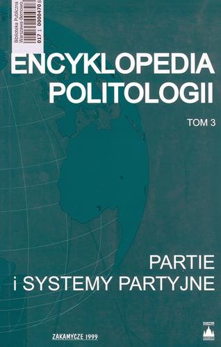 Okładka książki Partie i systemy partyjne / pod redakcją Andrzeja Antoszewskiego i Ryszarda Herbuta.