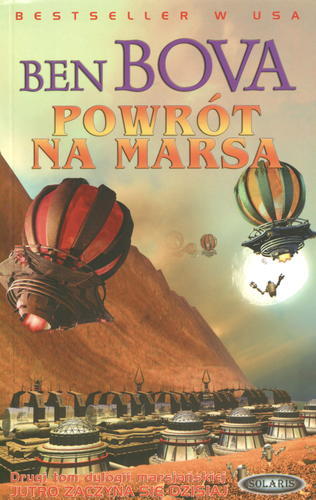 Okładka książki Powrót na Marsa / Ben Bova ; przekłożyła Jolanta Pers.