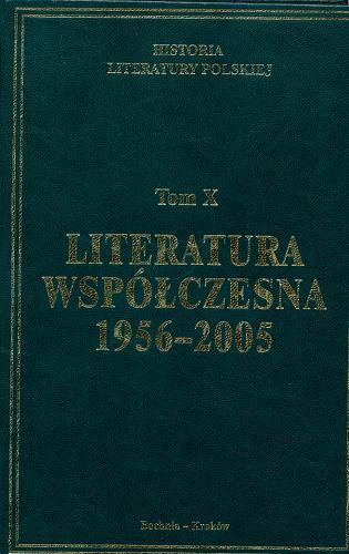 Okładka książki  Literatura współczesna (1956-2005)  6