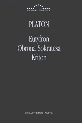 Okładka książki Eutyfron / Platon ; tł. Władysław Witwicki.