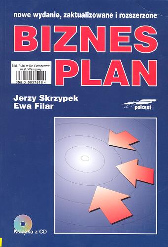 Okładka książki  Biznes plan  1