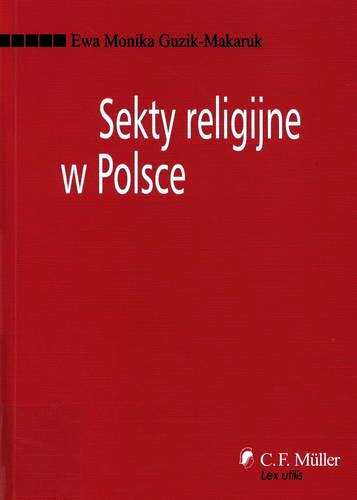 Okładka książki  Sekty religijne w Polsce  1