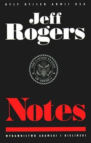 Okładka książki Notes / Jeff Rogers ; tł. [z ang.] Wacław Juchniewicz.
