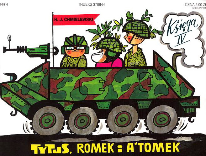 Okładka książki Tytus, Romek i A`Tomek. Ks. 4 / Henryk Jerzy Chmielewski ; il. Chmielewski Henryk Jerzy.