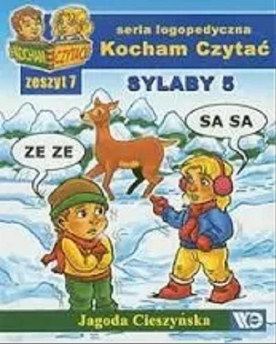 Okładka książki Sylaby. 5 / Jagoda Cieszyńska ; [ilustracje Łukasz Zabdyr].