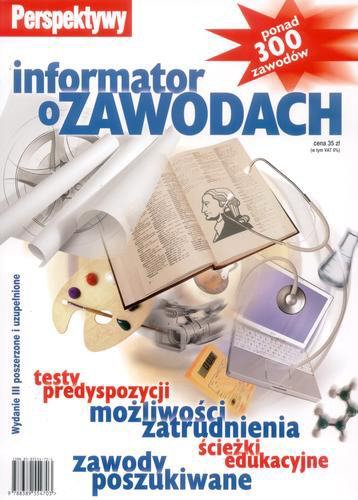 Okładka książki Informator o zawodawch 2005/2006
