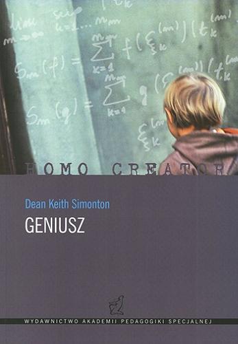Okładka książki Geniusz / Dean Keith Simonton ; przekł. Mieczysław Godyń.