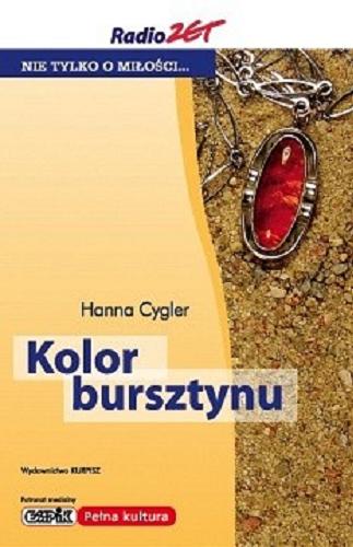Okładka książki Kolor bursztynu / Hanna Cygler.