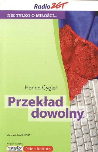Okładka książki Przekład dowolny / Hanna Cygler.