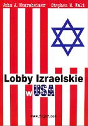 Okładka książki  Izraelskie lobby w USA  1