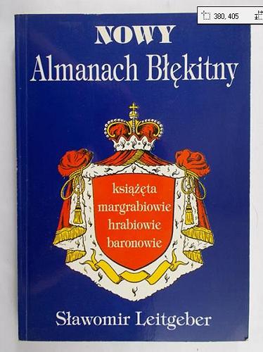 Okładka książki  Nowy almanach błękitny : [książęta, margrabiowie, hrabiowie, baronowie]  2