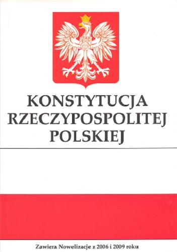 Okładka książki Konstytucja Rzeczypospolitej Polskiej z dnia 2 kwietni a 1997 r.
