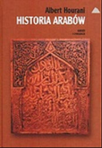 Okładka książki  Historia Arabów  1