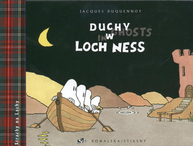 Okładka książki  Duchy w Loch Ness  1