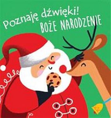 Okładka książki Poznaję dźwięki! - Boże Narodzenie / ilustrowana przez Carolina Buzio.