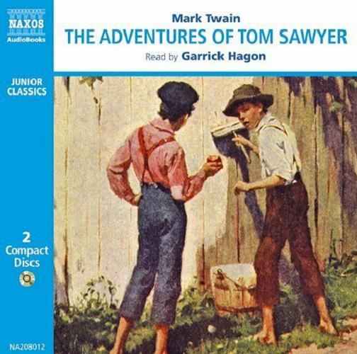 Okładka książki The Adventures of Tom Sawyer. [Dokument dźwiękowy] CD1 / Mark Twain.