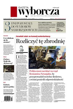 okładka Gazeta Wyborcza 79 / 2024 