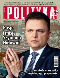 widok pierwszej strony Polityka