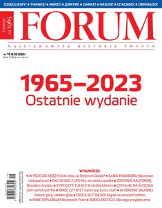 Okładka najnowszego egzemplarza Forum