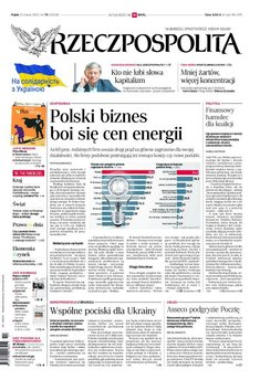 widok pierwszej strony Rzeczpospolita