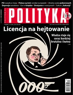 widok pierwszej strony Polityka