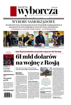 okładka Gazeta Wyborcza 94 / 2024 